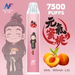 一次性電子煙｜INF 無限 × 鬼滅之刃 聯名款｜7500口 -蜜桃口味