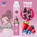 一次性電子煙｜INF 無限 × 鬼滅之刃 聯名款｜7500口 -森林莓果口味