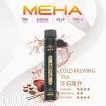 一次性電子煙｜MEHA 魅嗨 Xbar 小黑條 - 冷泡龍井口味