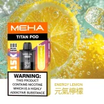 一次性電子煙｜MEHA 魅嗨 TITAN 泰坦｜15000口-元氣檸檬口味煙彈.webp