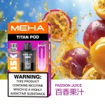一次性電子煙｜MEHA 魅嗨 TITAN 泰坦｜15000口-百香果汁口味煙彈.webp