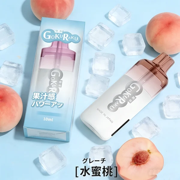 一次性電子煙｜GOKURAKU 極樂｜12000口 - 水蜜桃口味